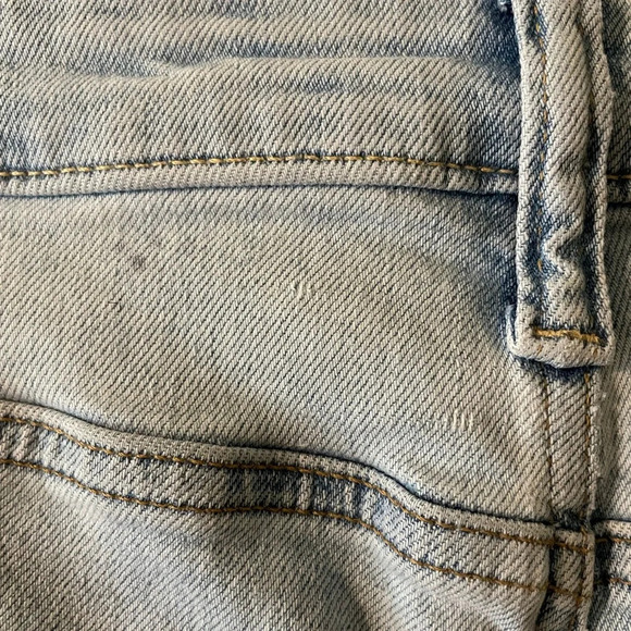 American Eagle AirFlex+ Athletic Straight Jean Light Wash Size 34/30 - Picture 13 of 16